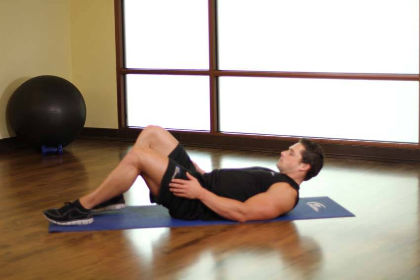Hug Knees To Chest