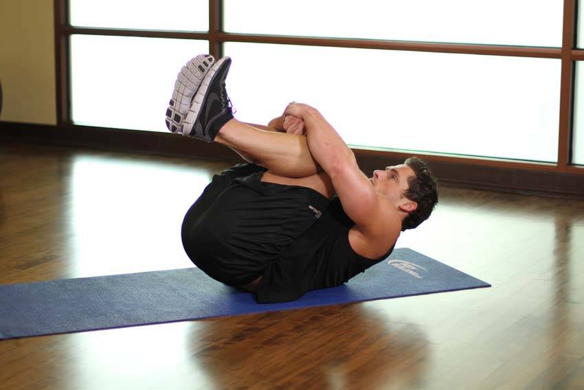 Hug Knees To Chest