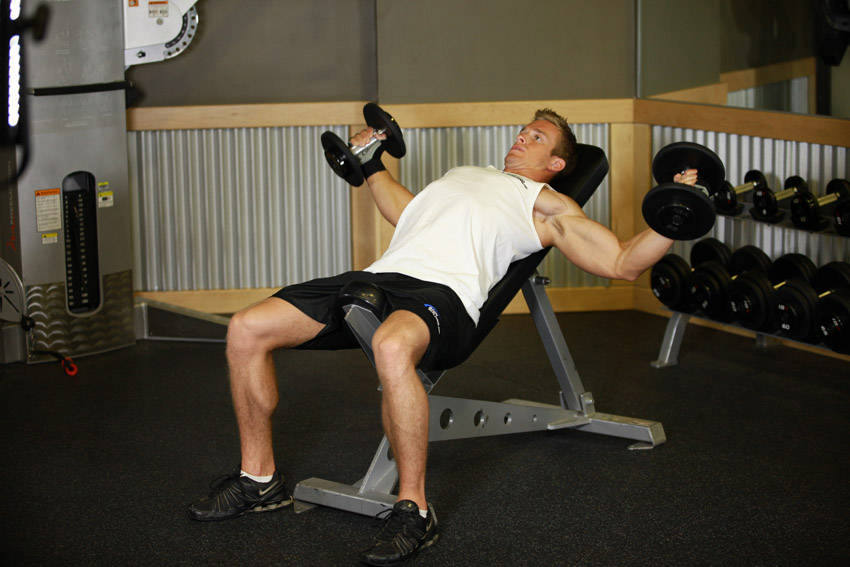 Incline Dumbbell Flyes