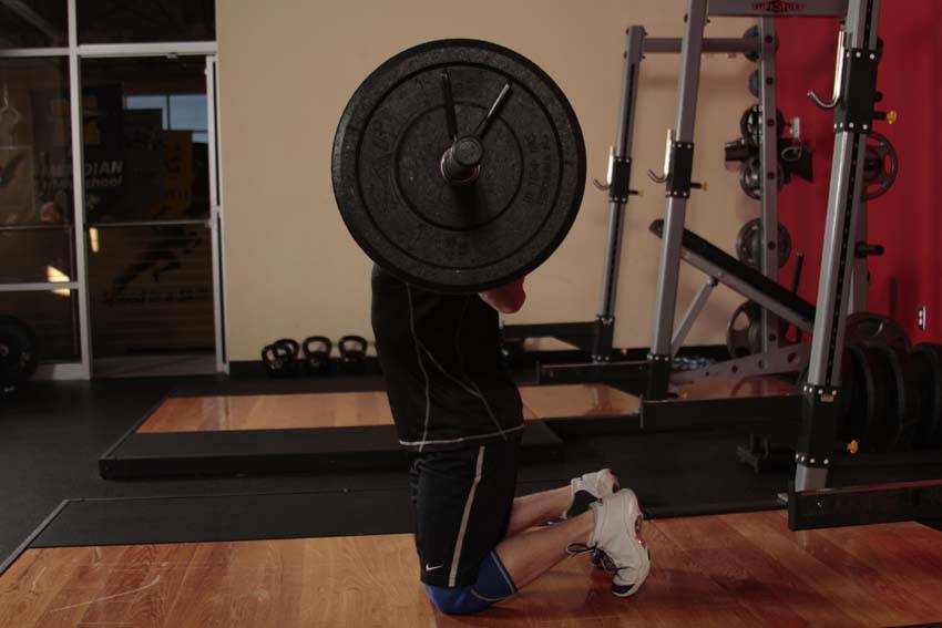 Kneeling Jump Squat