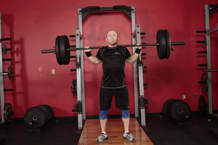 Push Press - Behind the Neck