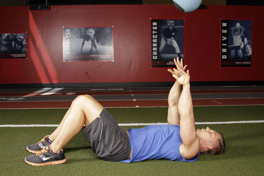 Supine Chest Throw